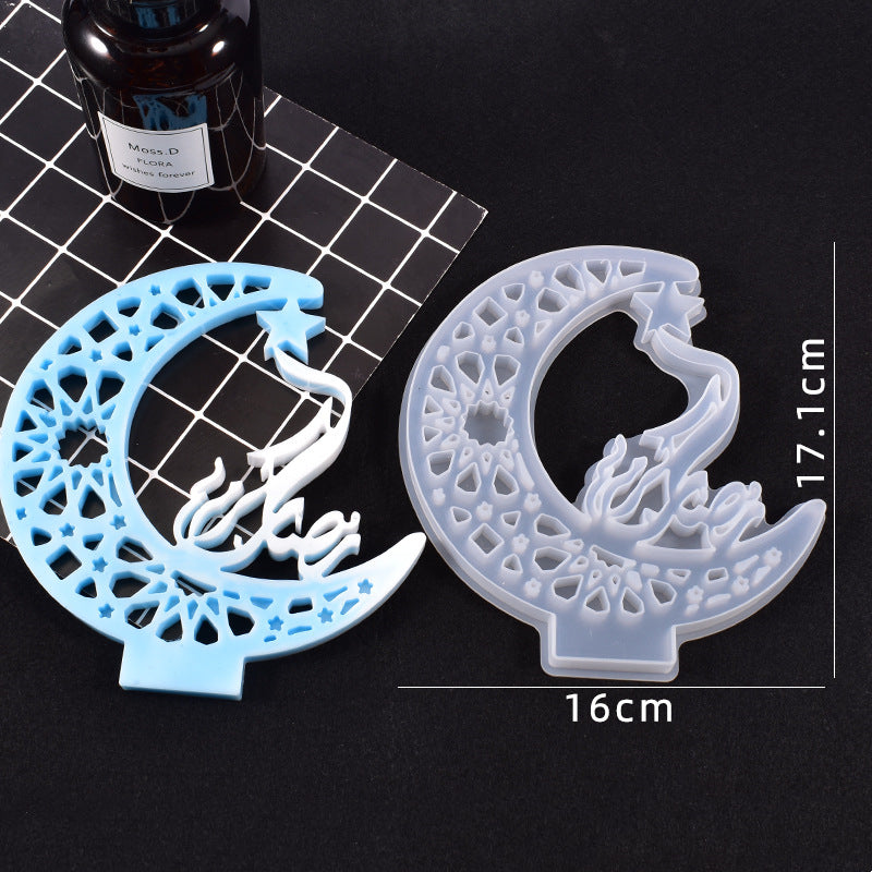 Hollow Out Ribbon Silicone Resin Mold M-LYY-YLP004
