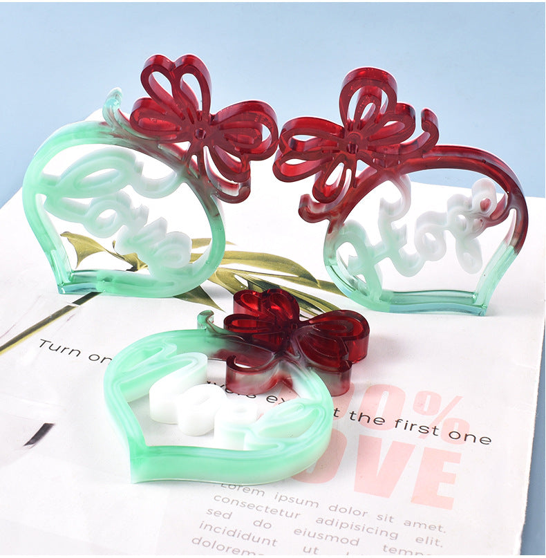 Christmas Series Decoration Pendant Silicone Resin Mold M-YMR-SDGP010