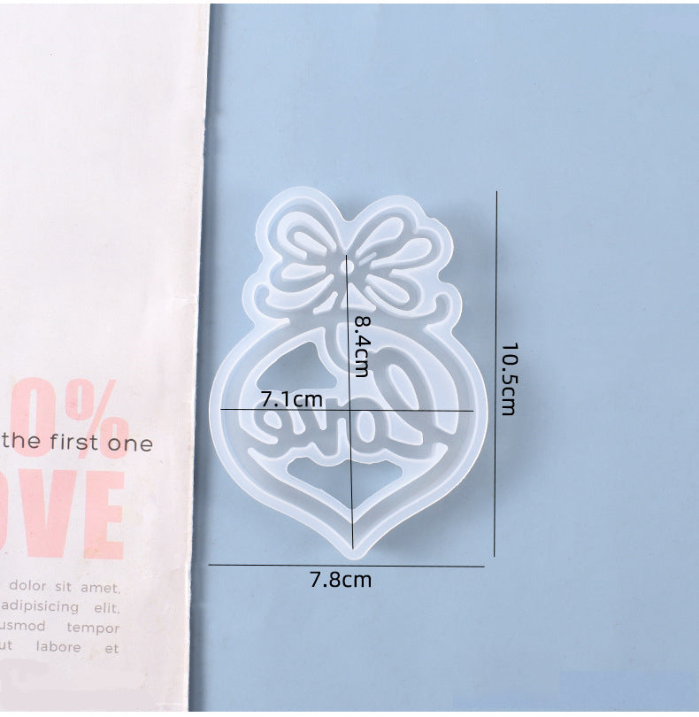 Christmas Series Decoration Pendant Silicone Resin Mold M-YMR-SDGP010
