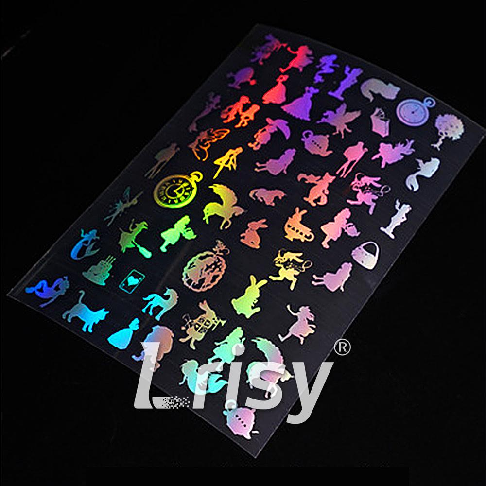 Lrisy (6 Pcs) Resin Supplies Set Resin Stickers
