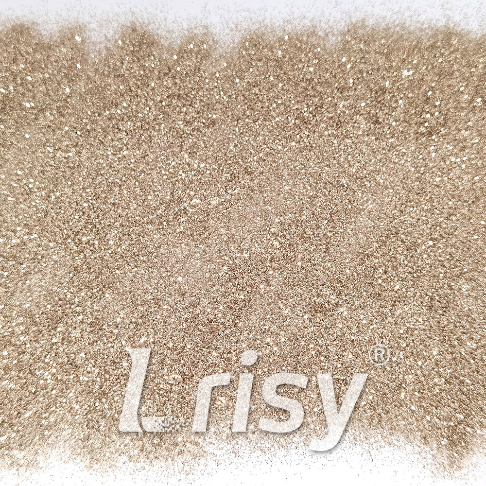 0.2mm Champagne Gold Professional Cosmetic Glitter For Lip Gloss, Lipstick FCH215