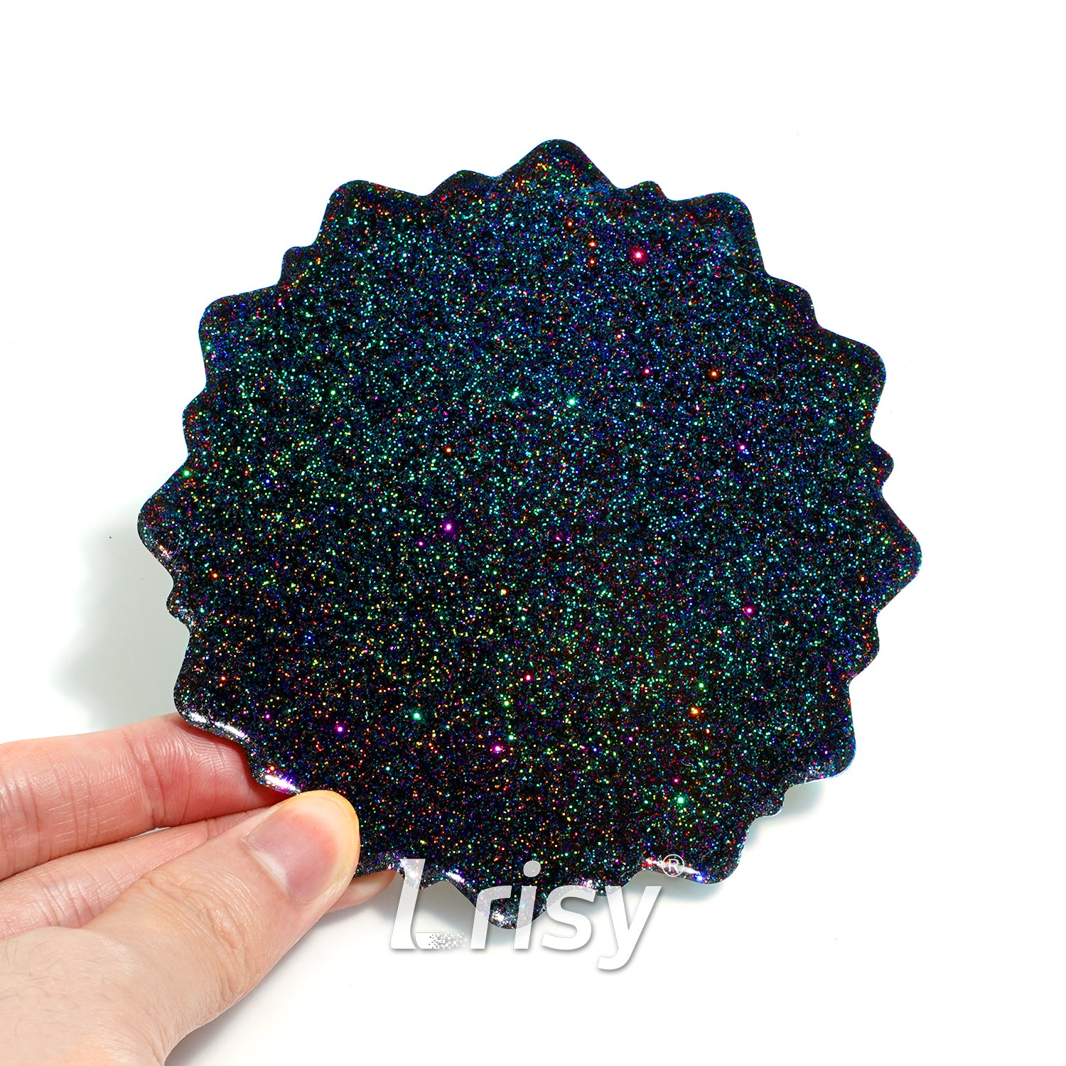 Custom Mixed Black Galaxy Extra Fine Holographic Glitter GEX1000 (By Chris.e KC)