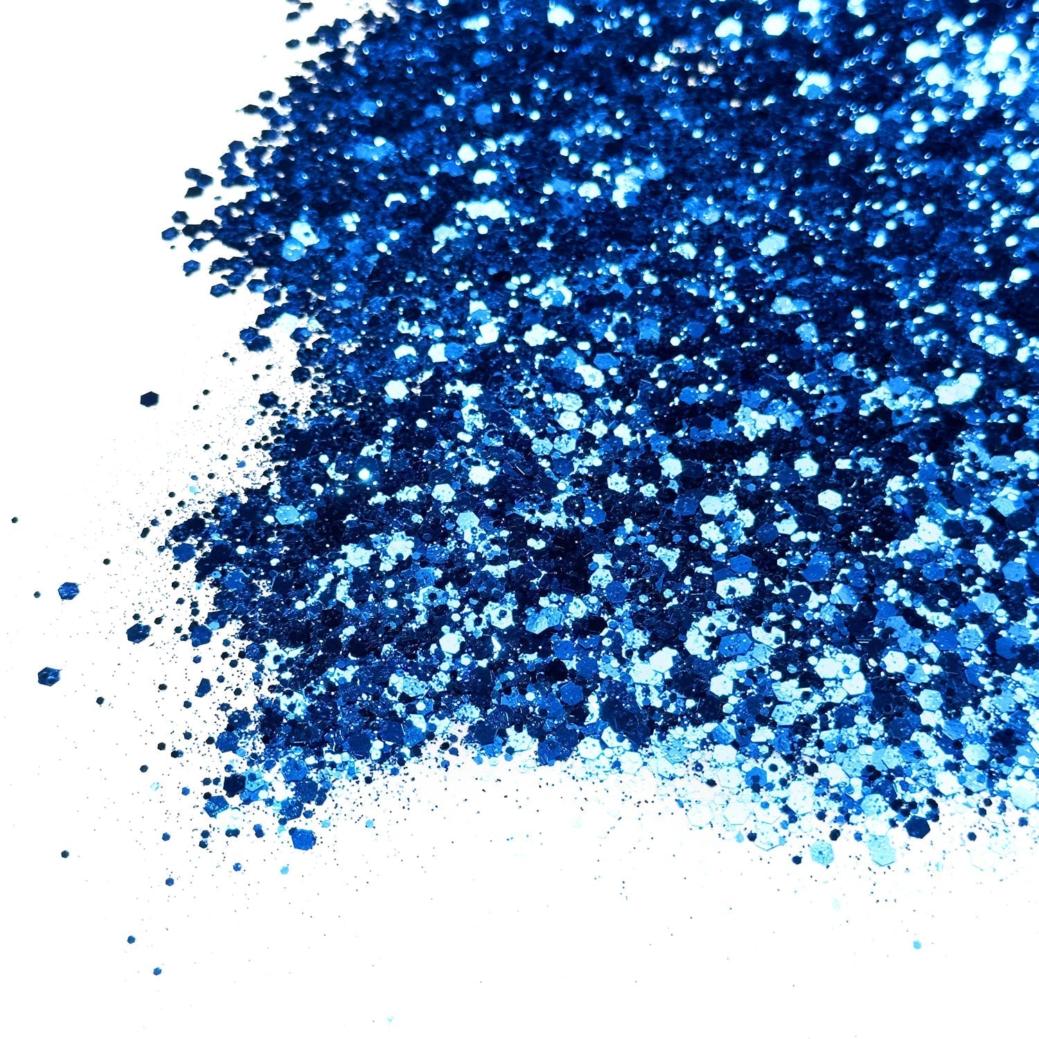 General Mixed Sapphire Blue Glitter Pure Color B0705