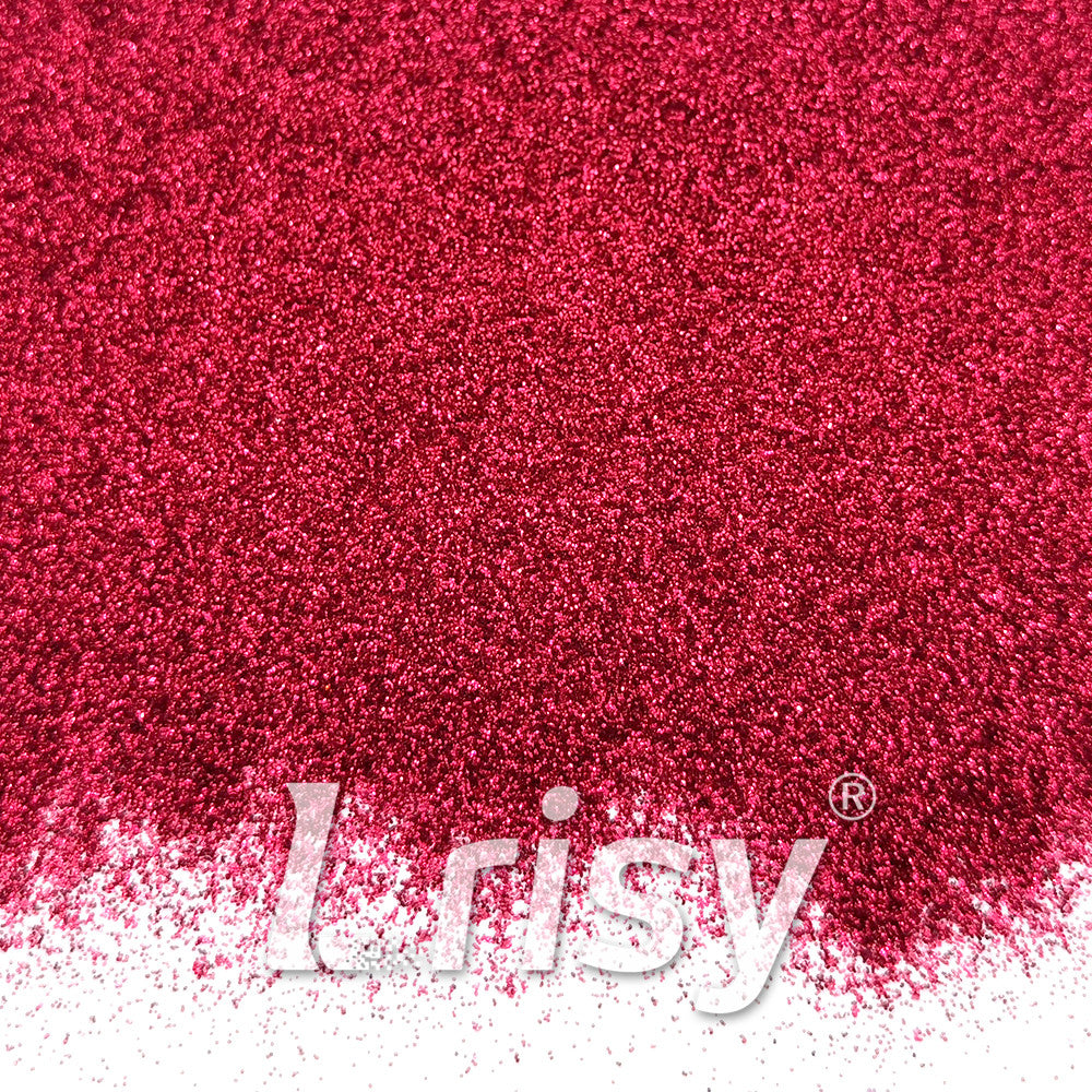 0.2mm Rose Red Professional Cosmetic Glitter For Lip Gloss, Lipstick FCH311