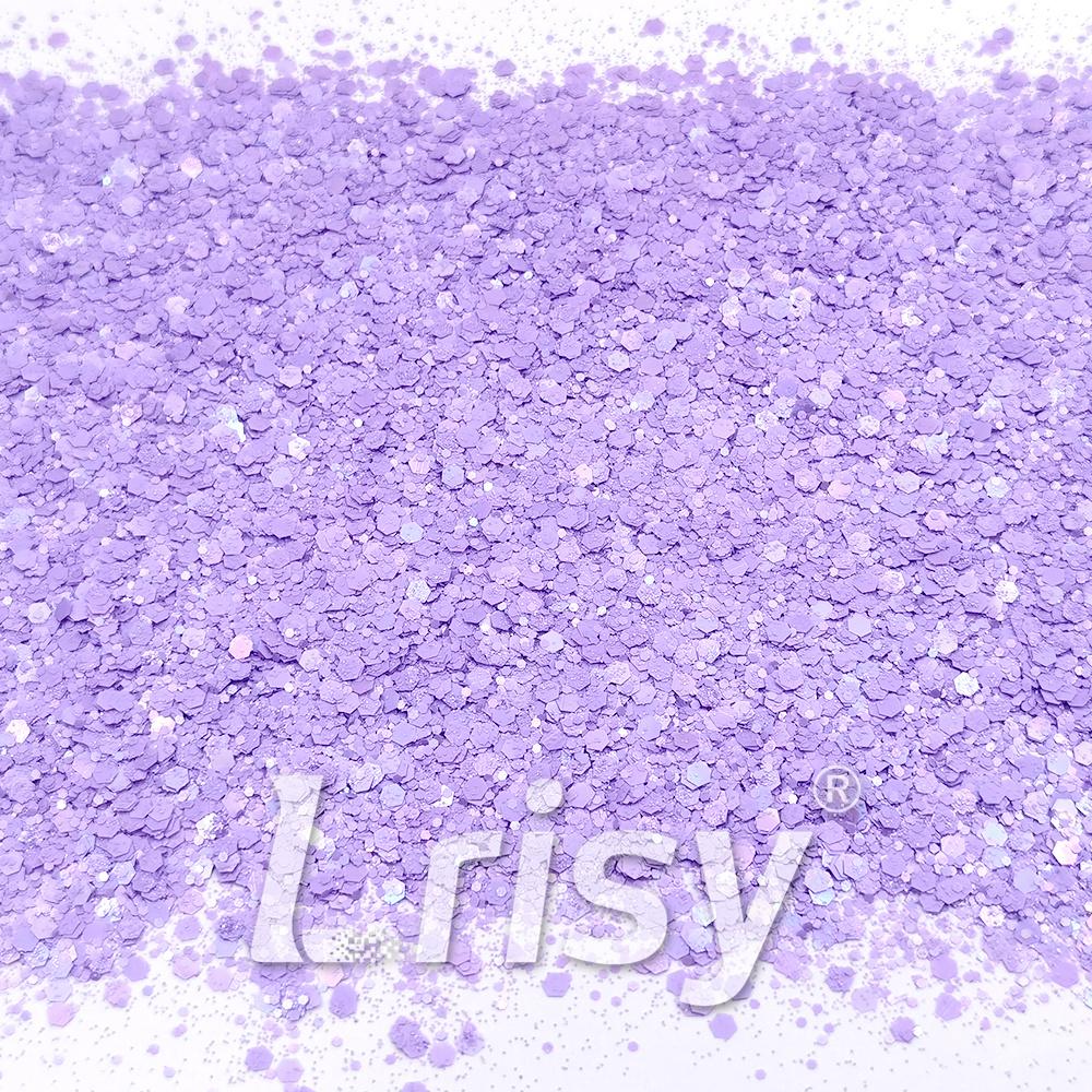 Macaron Color General Mixed Lavendar Purple Glitter FC-E8032