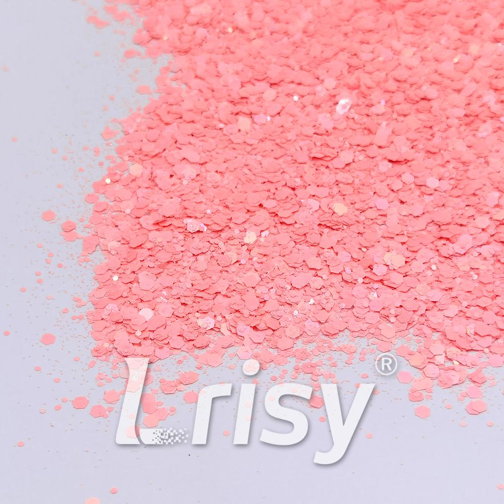 Macaron Color General Mixed Warm Pink Glitter FC-E8038