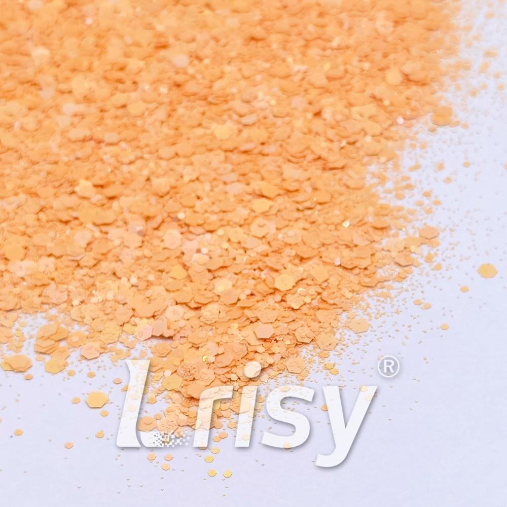 Macaron Color General Mixed Orange Glitter FC-E8037