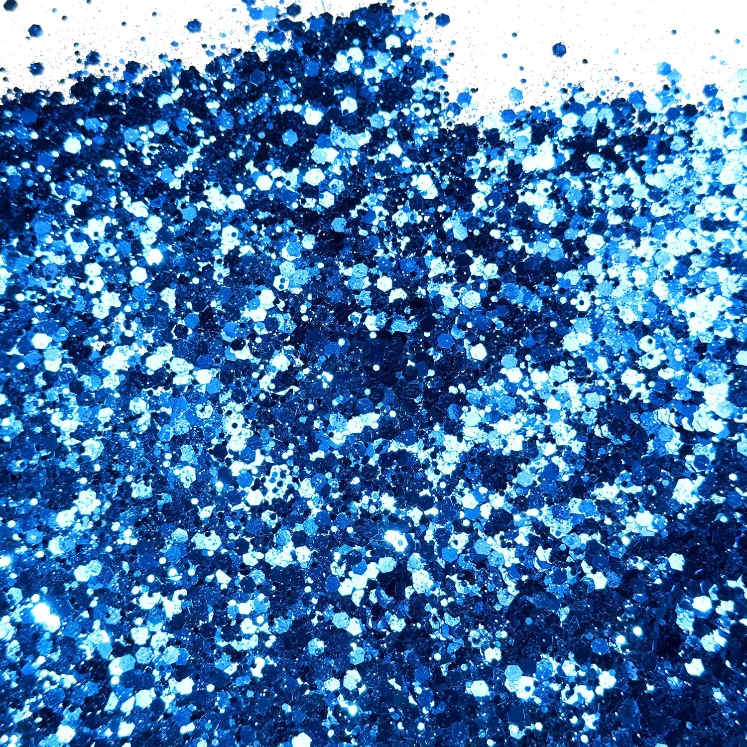 General Mixed Sapphire Blue Glitter Pure Color B0705