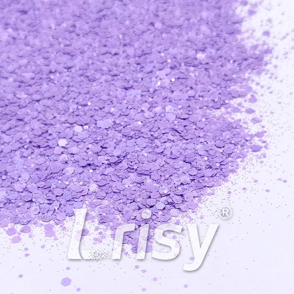 Macaron Color General Mixed Lavendar Purple Glitter FC-E8032
