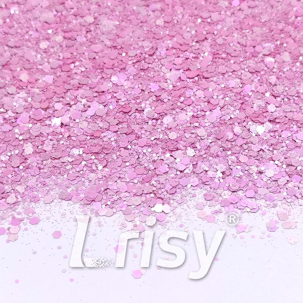 Macaron Color General Mixed Pink Glitter FC-E8056