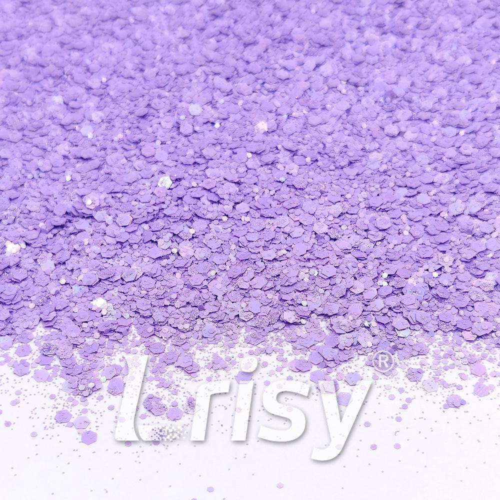 Macaron Color General Mixed Lavendar Purple Glitter FC-E8032