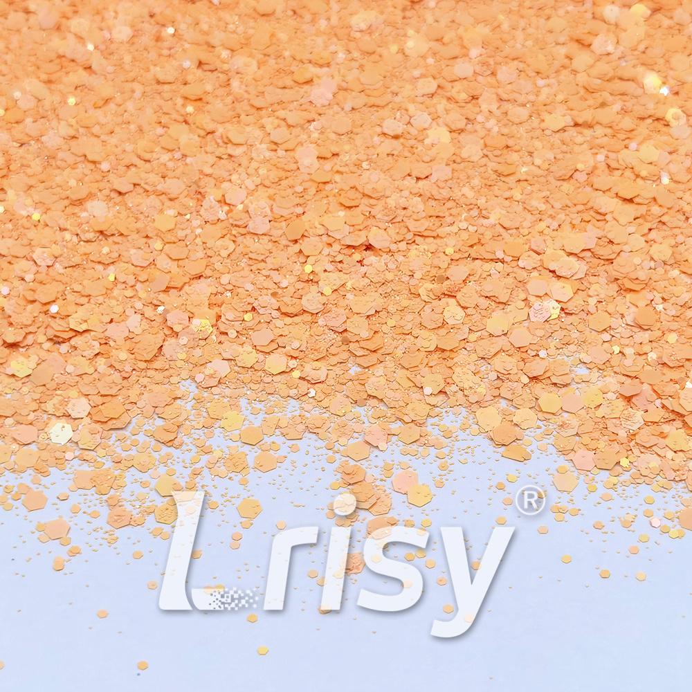 Macaron Color General Mixed Orange Glitter FC-E8037