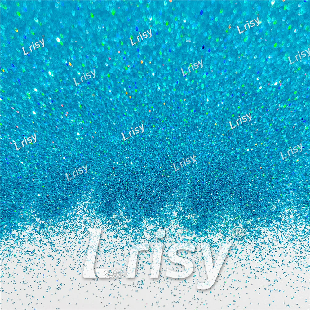 0.2mm Holographic Sky Blue Extra Fine Glitter (Ultra-thin) LB0700