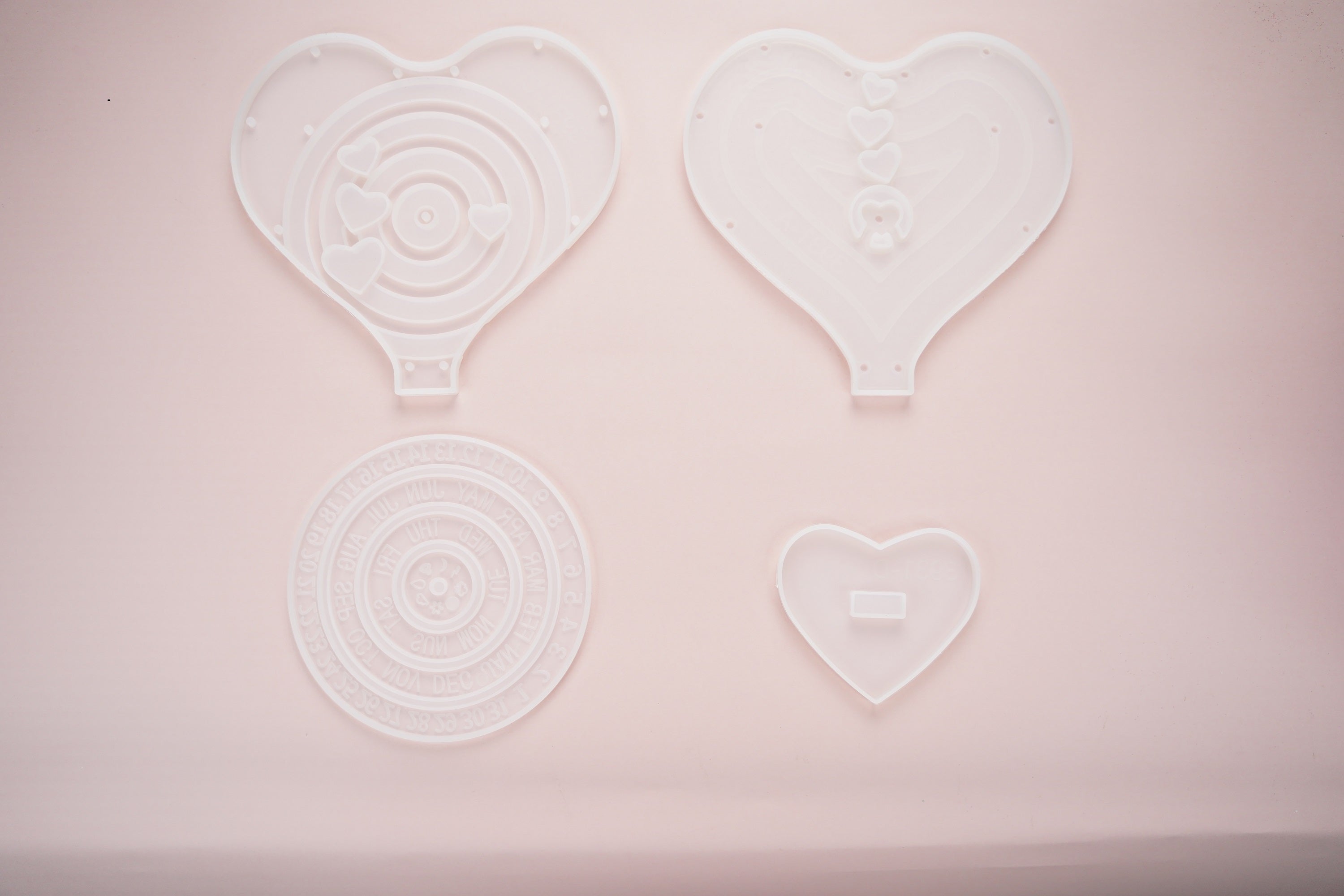 Advent Wall Calendar Silicone Molds For DIY Epoxy Resin M-HJ-RL001