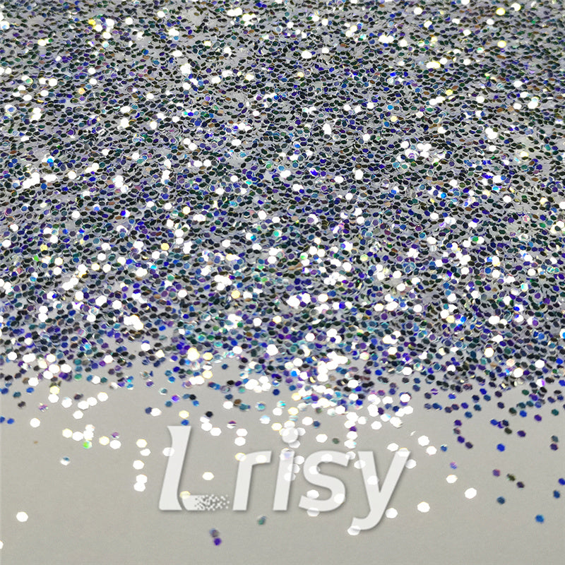 1mm Hexagon Shaped Iridescent Chunky Glitter FE-F321A