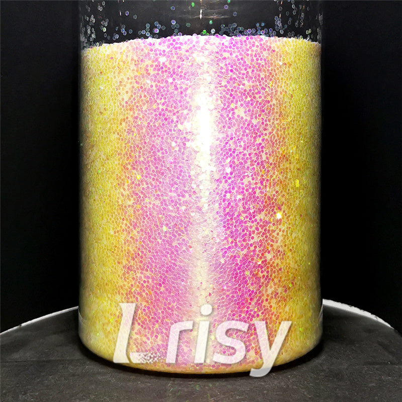 1mm Hexagon Shaped Iridescent Chunky Glitter FC322