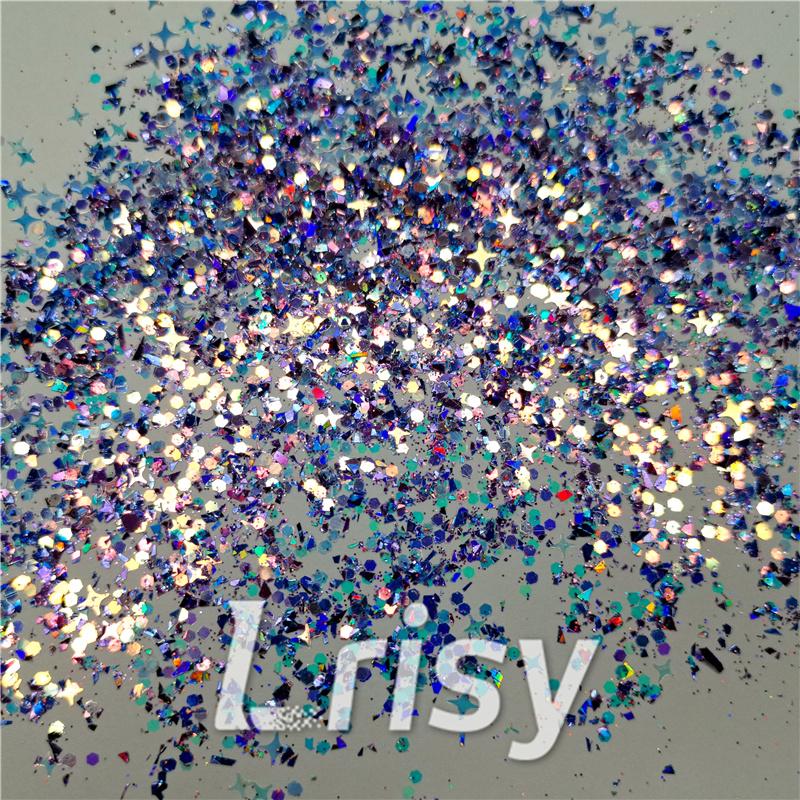 Custom Mixed Galaxy Iridescent Glitter YH01 (By Chris.e KC)