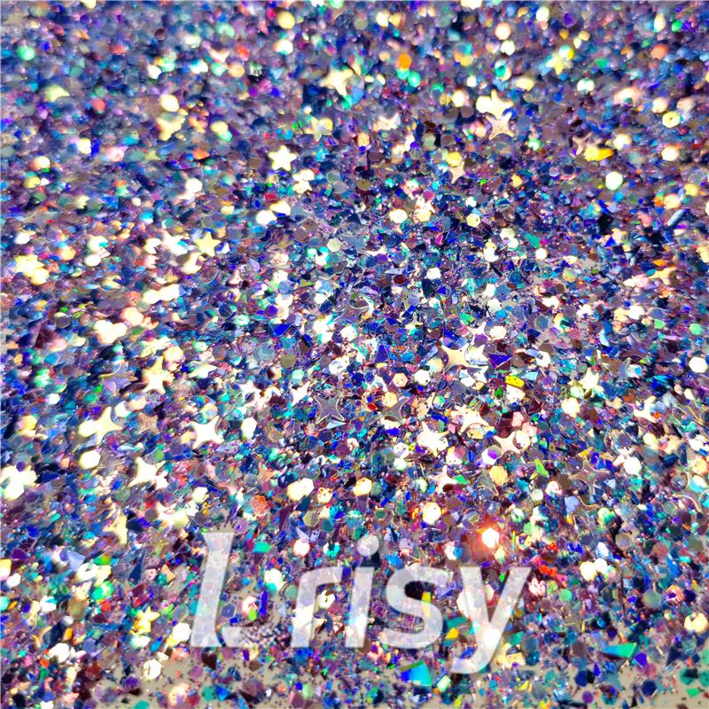 Custom Mixed Galaxy Iridescent Glitter YH01 (By Chris.e KC)