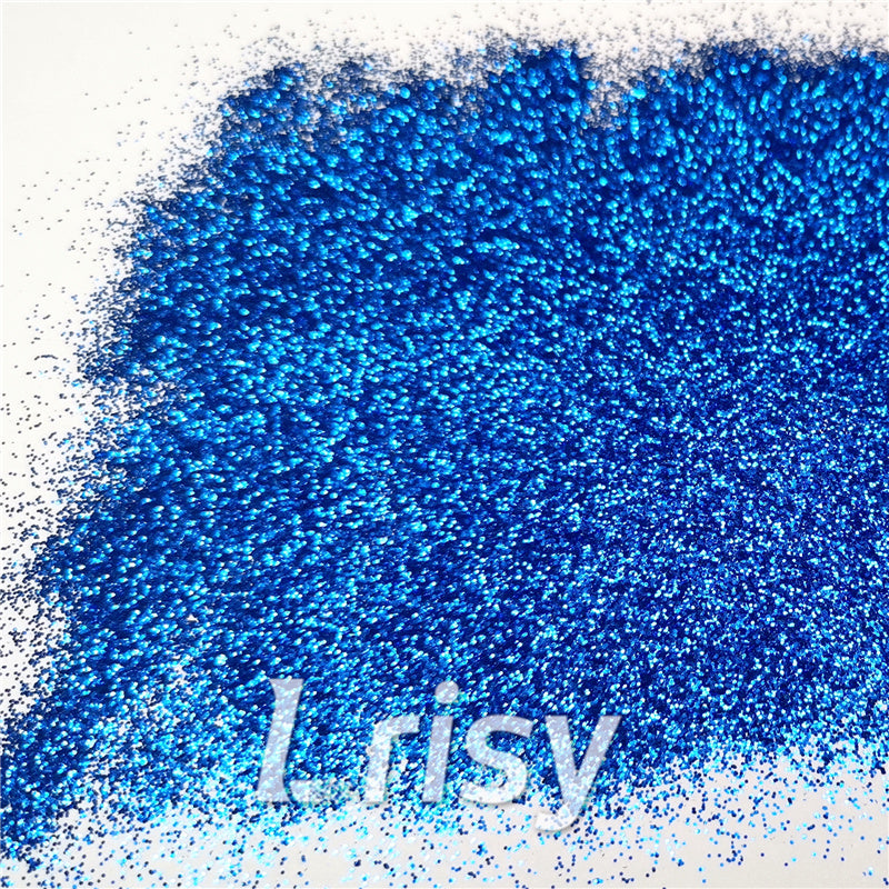 0.2mm hexagon blue cosmetic grade biodegradable glitter in bulk BIO007