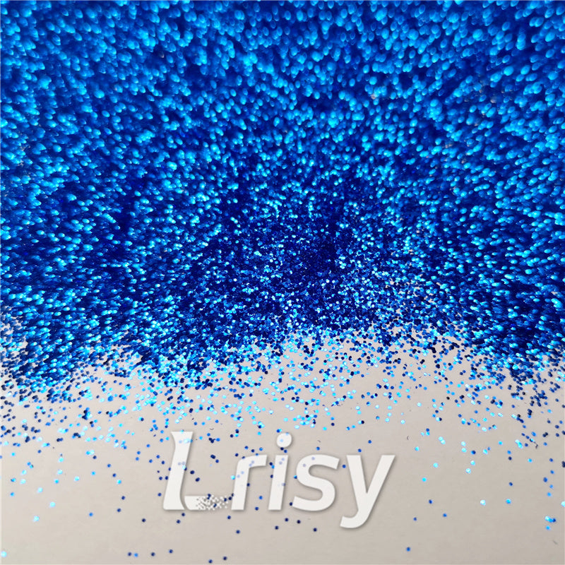 0.2mm hexagon blue cosmetic grade biodegradable glitter in bulk BIO007