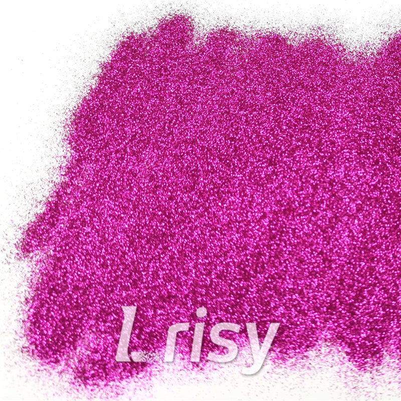 0.2mm hexagon rose red cosmetic grade biodegradable glitter in bulk BIO009
