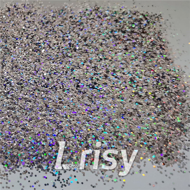 0.8mm Hexagon Cosmetic Grade Holographic Metallic Glitter SLG004