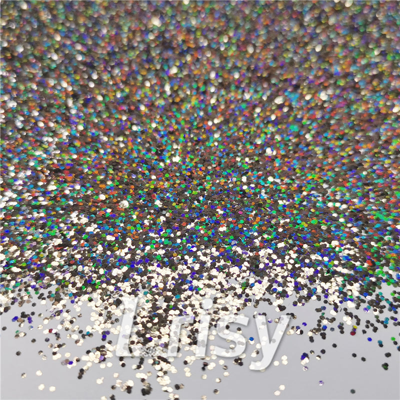 0.8mm Hexagon Cosmetic Grade Holographic Brown Glitter SLG012