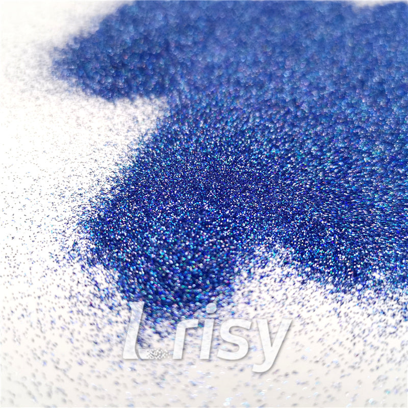 0.2mm Hexagon Shapes Laser Sea Blue Glitter LB0709