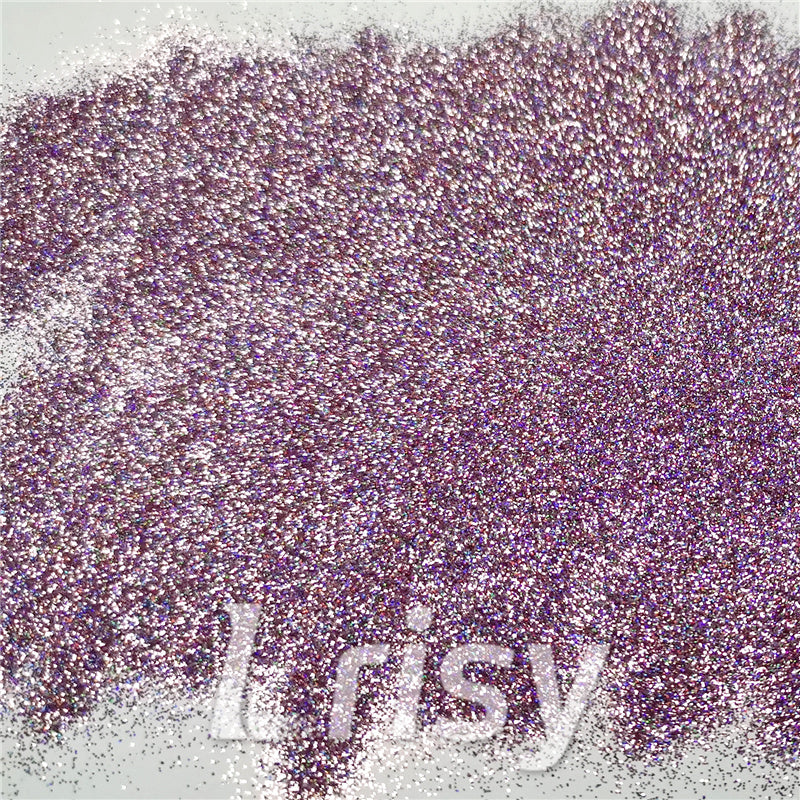0.2mm Holographic Pigment Light Pink Glitter Cosmetic Grade SLG005
