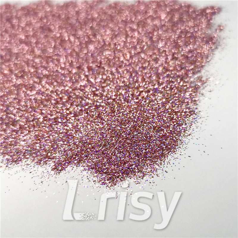 0.2mm Holographic Pigment Pink Glitter Cosmetic Grade SLG006