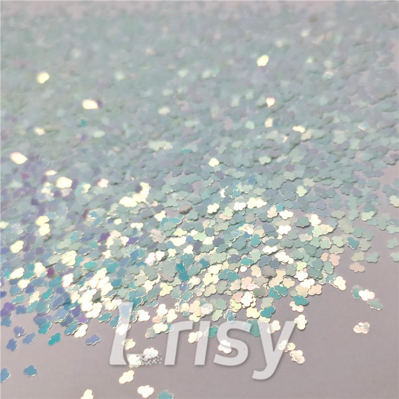 3mm Cloud Ice Blue Glitter C021R