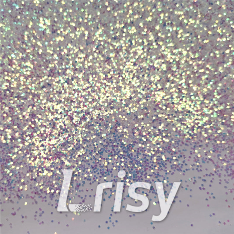 1mm Hexagon Shapes Dream Blue Chunky Glitter C004