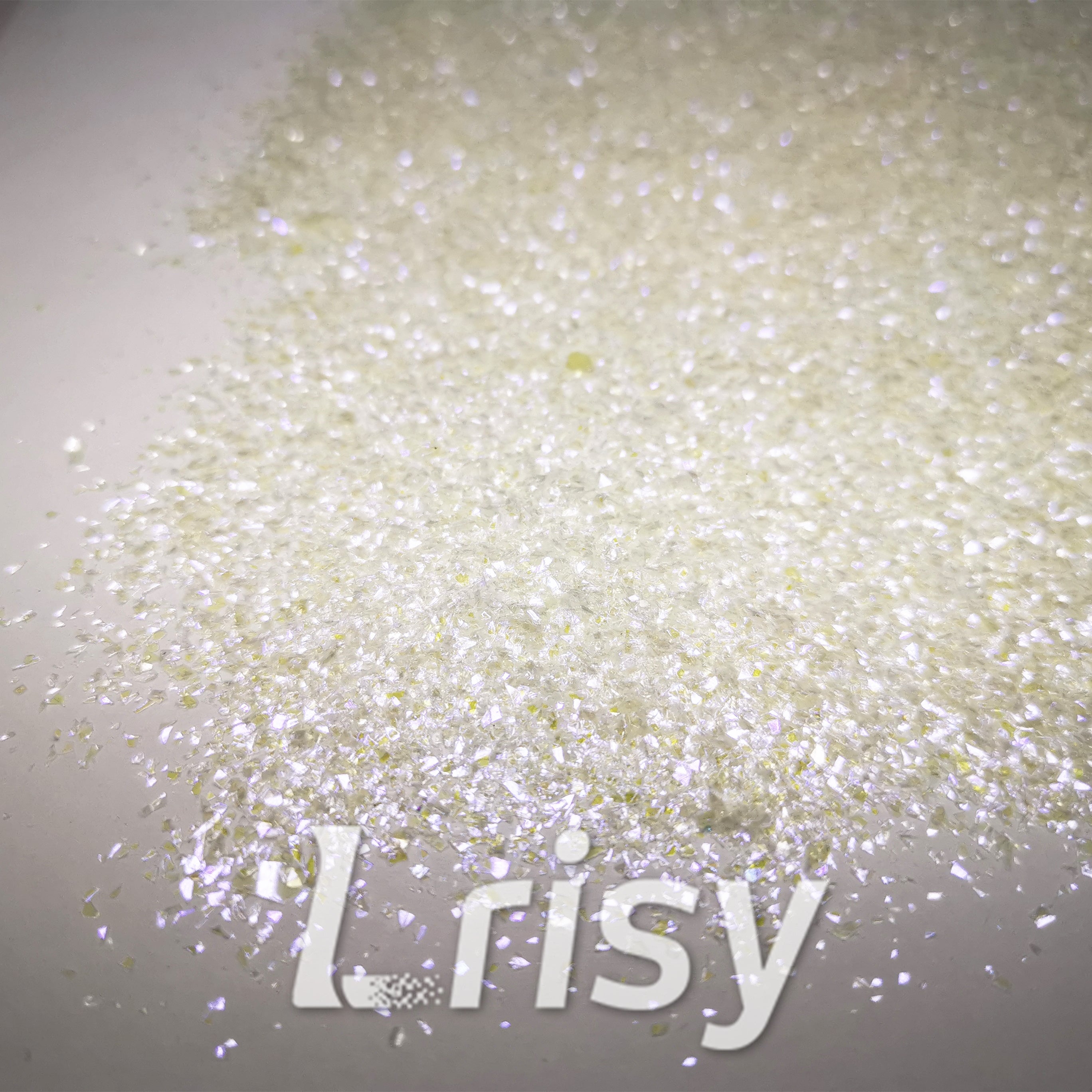 Iridescent Cellophane Glitter Shards (Flakes) C014 2x2