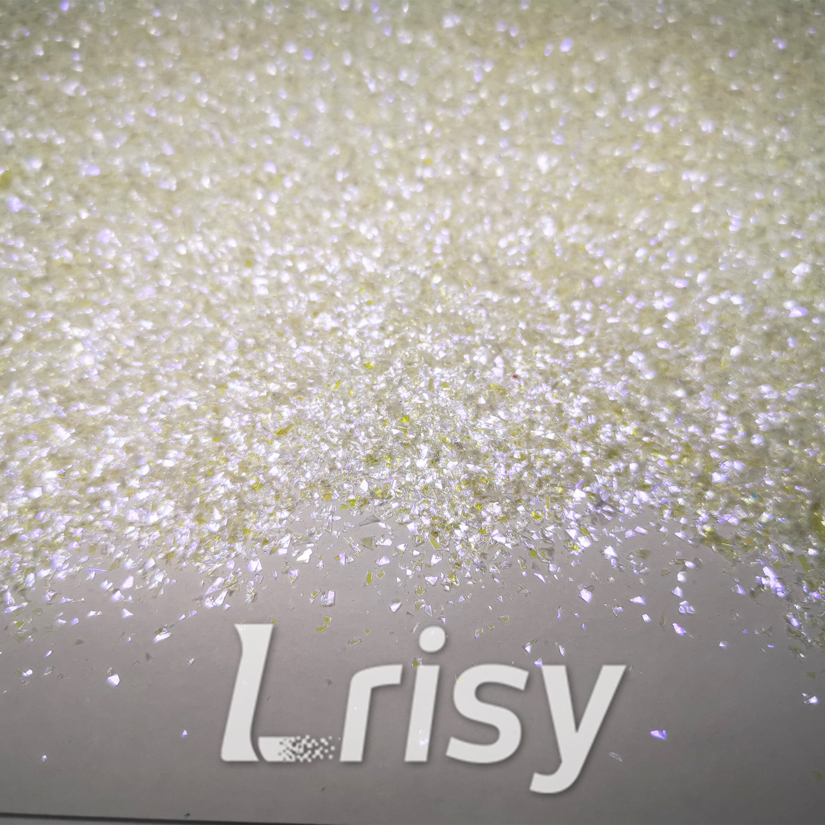 Iridescent Cellophane Glitter Shards (Flakes) C014 2x2