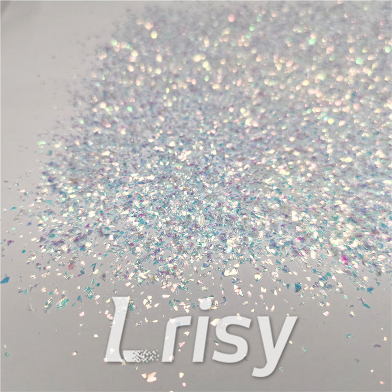 Iridescent Cellophane Glitter Shards (Flakes) C021 2x2