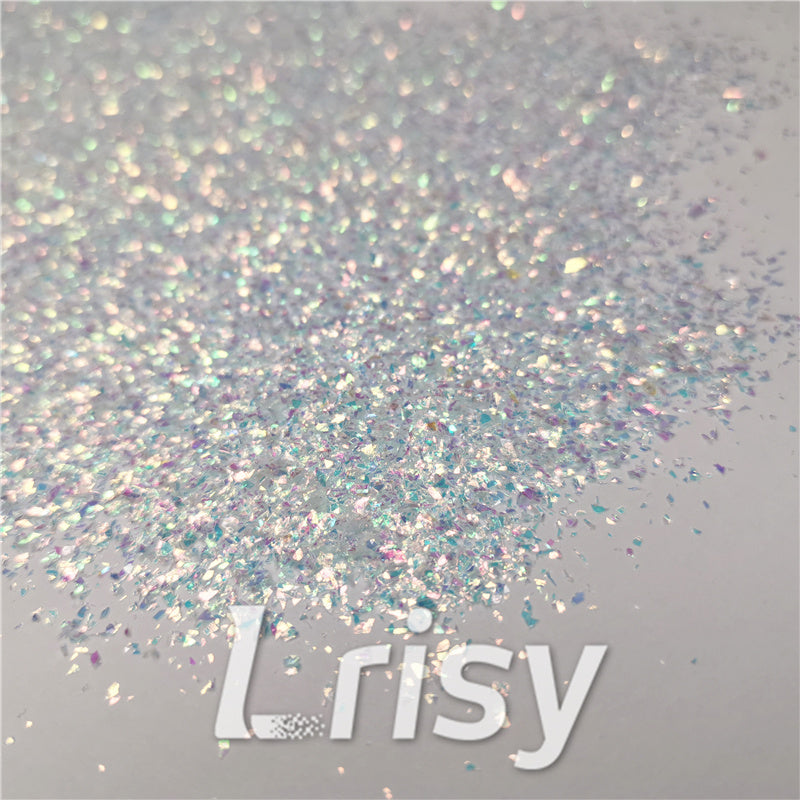 Iridescent Cellophane Glitter Shards (Flakes) C021 2x2