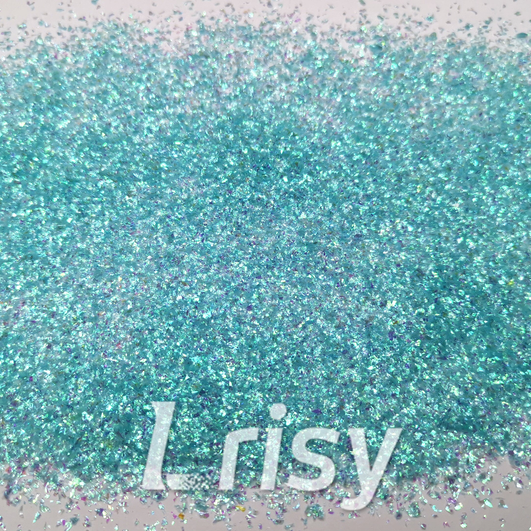 Iridescent Cellophane Glitter Shards (Flakes) C007 2x2