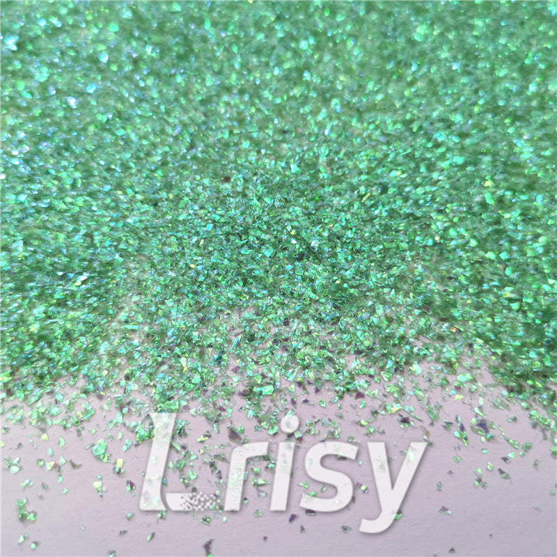 Iridescent Cellophane Glitter Shards (Flakes) C013 2x2