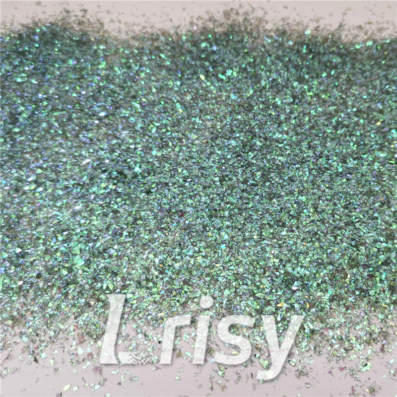 Iridescent Cellophane Glitter Shards (Flakes) C016 2x2