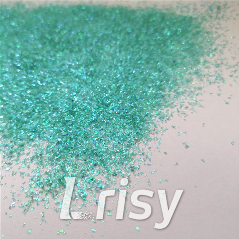 Iridescent Cellophane Glitter Shards (Flakes) C020 2x2