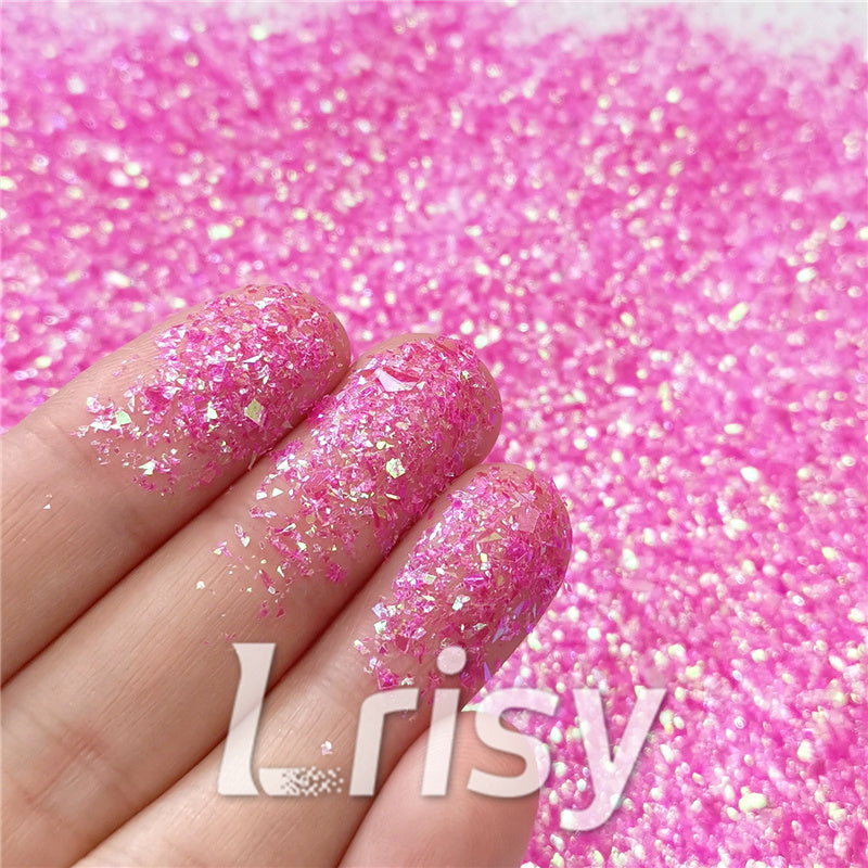 Iridescent Cellophane Glitter Shards (Flakes) C053 2x2