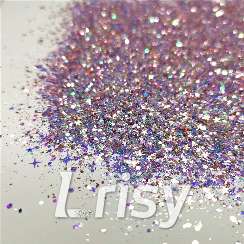 Custom Mixed Galaxy Iridescent Glitter YH03 (By Chris.e KC)
