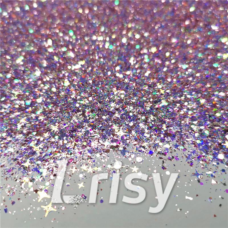 Custom Mixed Galaxy Iridescent Glitter YH03 (By Chris.e KC)