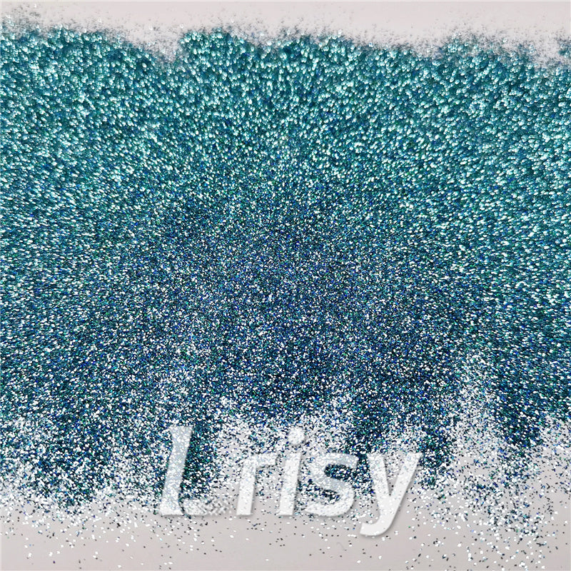 0.2mm Holographic Pigment Sky Blue Glitter Cosmetic Grade SLG009
