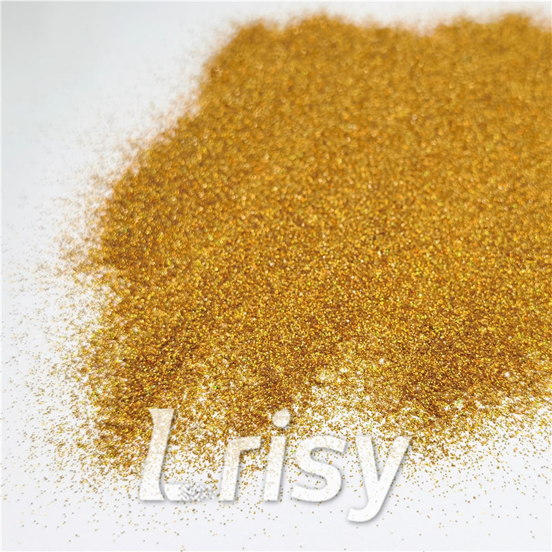 0.2mm Professional Cosmetic Glitter For Lip Gloss, Lipstick Holographic Gold FCHL200