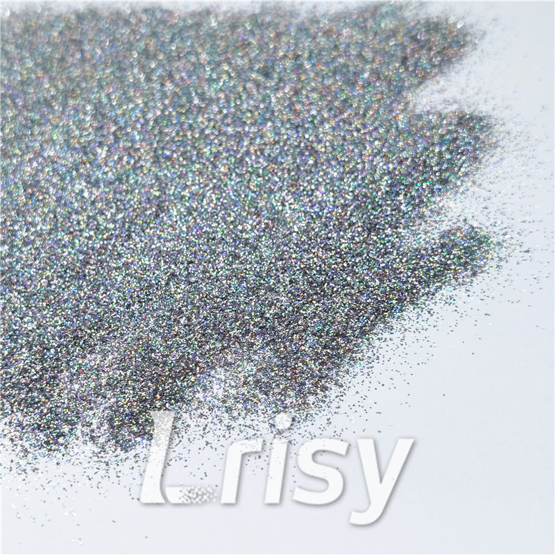 0.2mm Professional Cosmetic Glitter For Lip Gloss, Lipstick Holographic Silver FCHL100