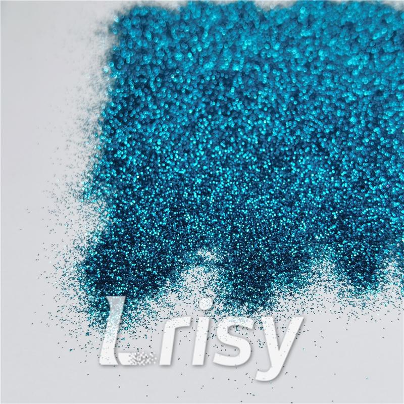 0.2mm Professional Cosmetic Glitter For Lip Gloss, Lipstick Sea Blue FCH714