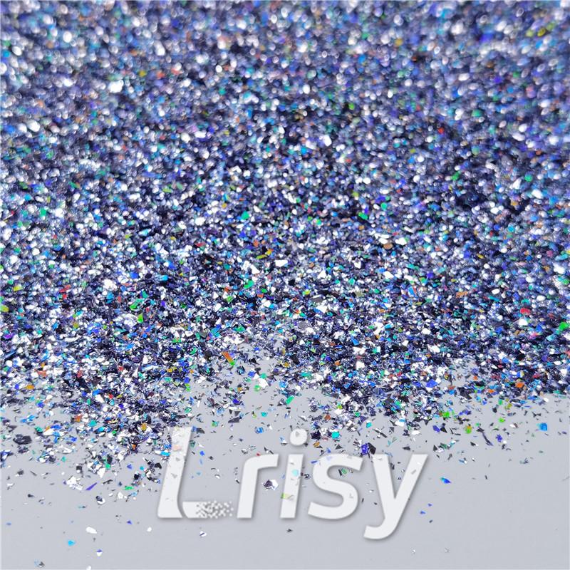 2x2 Glitter Holo Shards (Flakes) Holographic Pigment Metallic Glitter Solvent Resistant SLG004