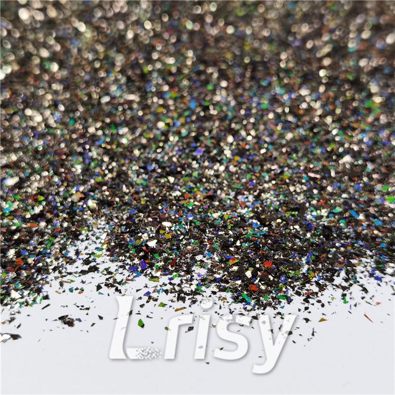 2x2 Glitter Holo Shards (Flakes) Holographic Pigment Brown Glitter Solvent Resistant SLG012