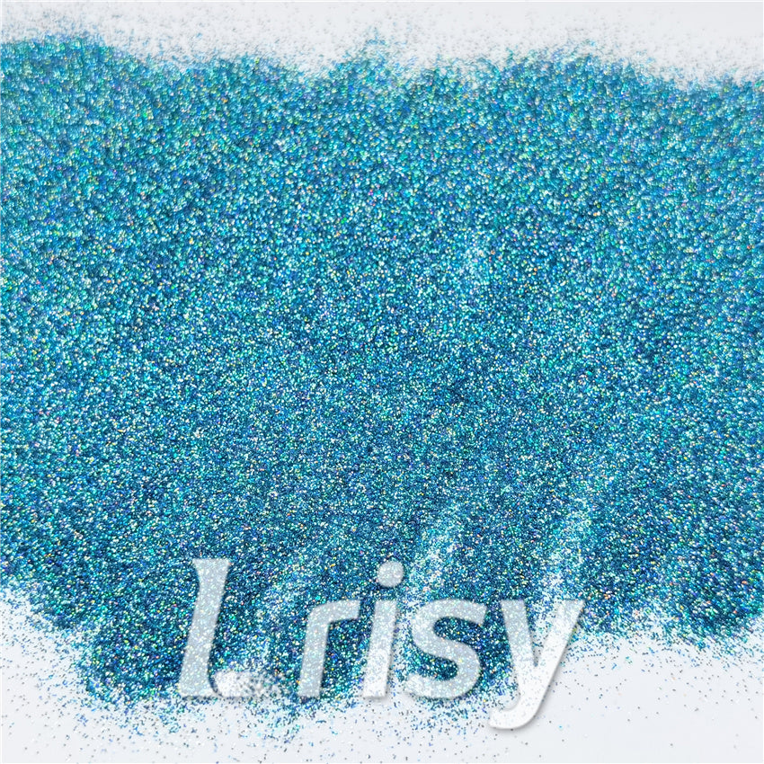 0.2mm Professional Cosmetic Glitter For Lip Gloss, Lipstick Holographic Sky Blue FCHL701